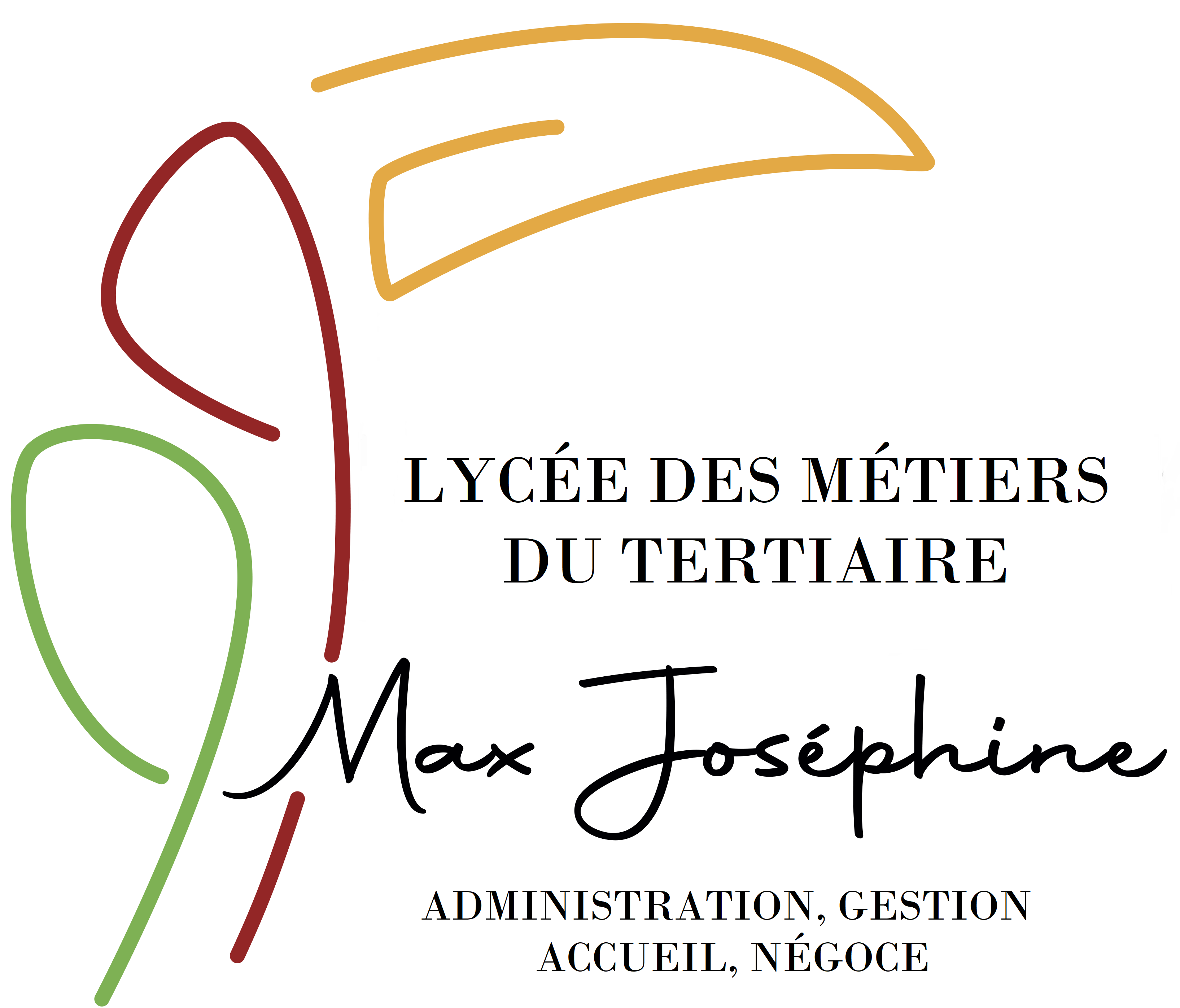 Logo du site MAX JOSEPHINE LYCEE DES METIERS DU TERTIAIRE - Administration - Gestion - Accueil - Négoce 